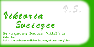 viktoria sveiczer business card